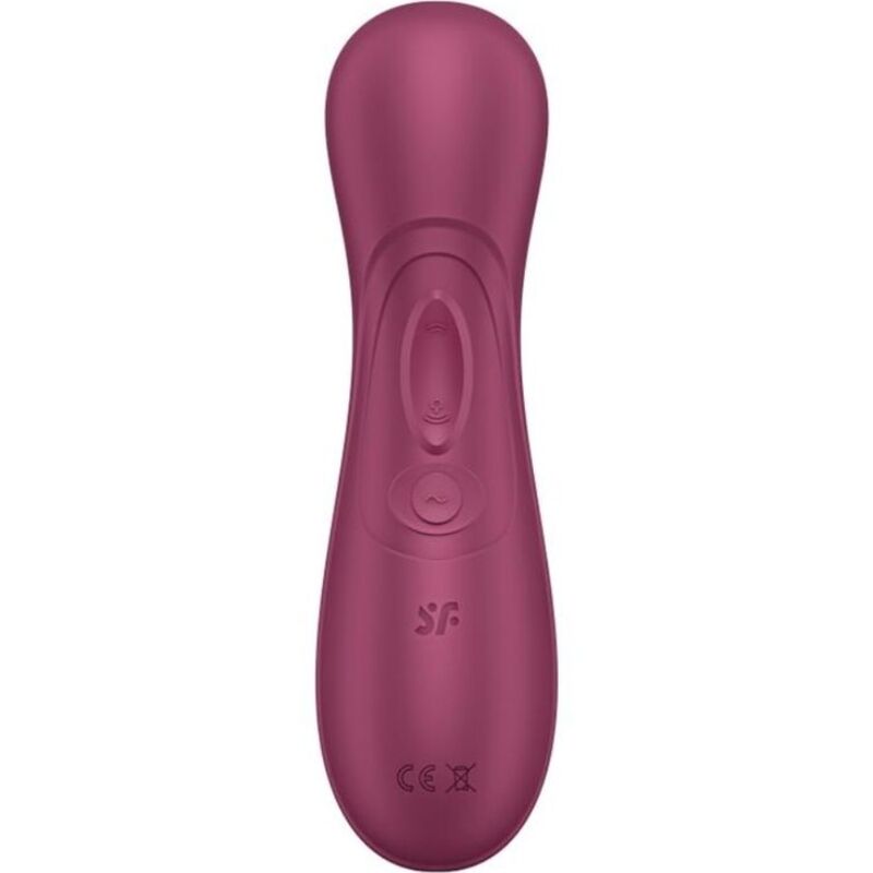 Stimulateur clitoridien Liquid Air Pro 2 Gen 3 rouge vin – Satisfyer