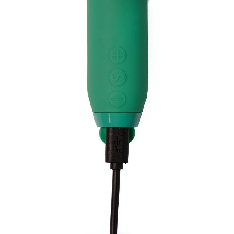 Vibromasseur bullet cœur Amour vert émeraude – Je Joue