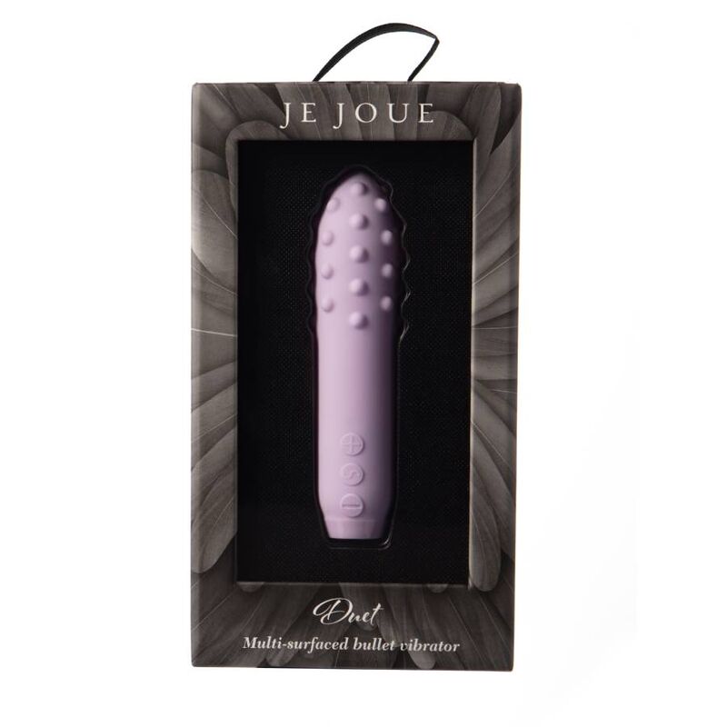 Vibromasseur bullet multi-surfaces Duet violet – Je Joue