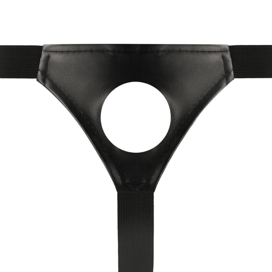 Harnais creux gode 16x3 cm – Intense