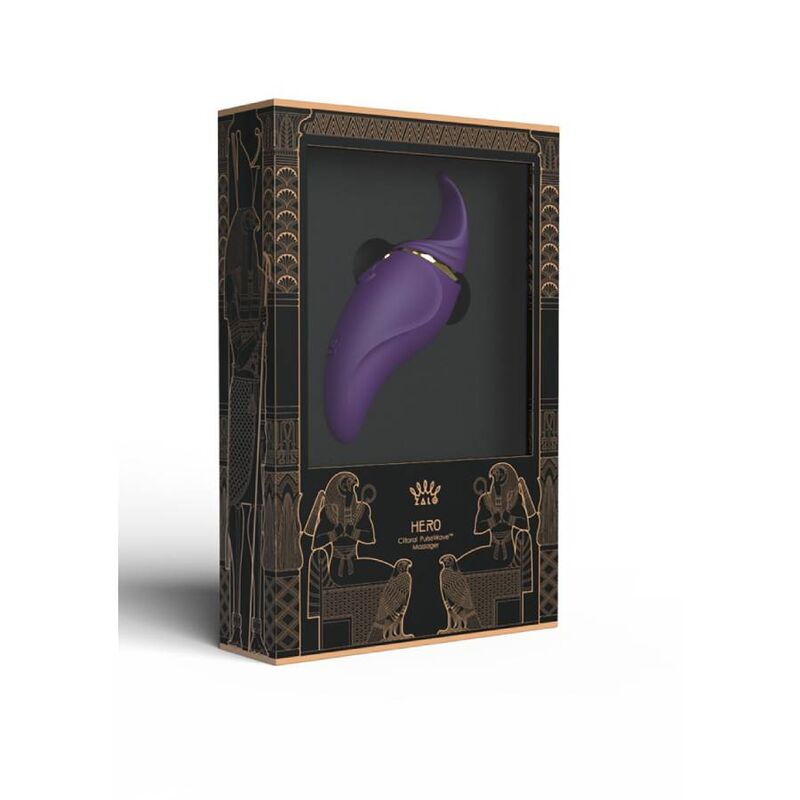 Massageur clitoridien Hero PulseWave violet – Zalo