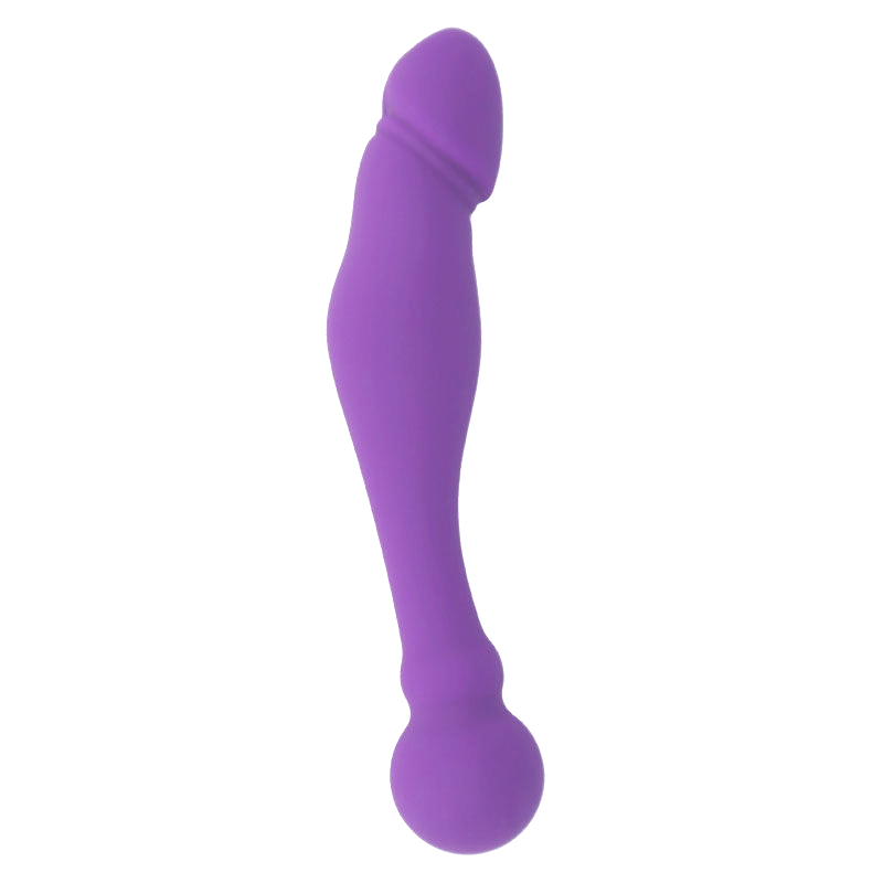 Double stimulateur silicone lilas – Intense Rick