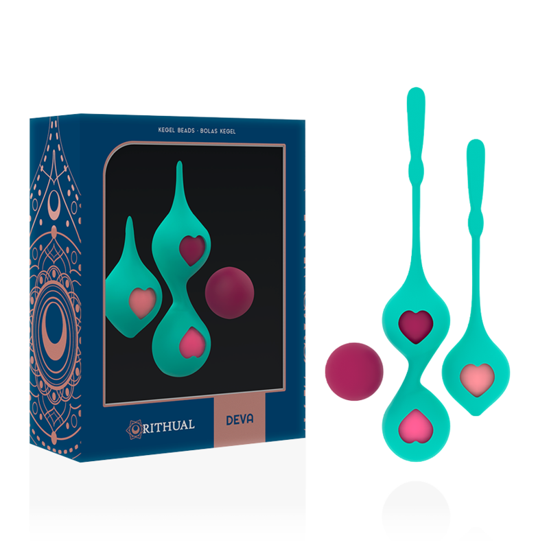Kit entraînement plancher pelvien Deva Aqua Green – Rithual