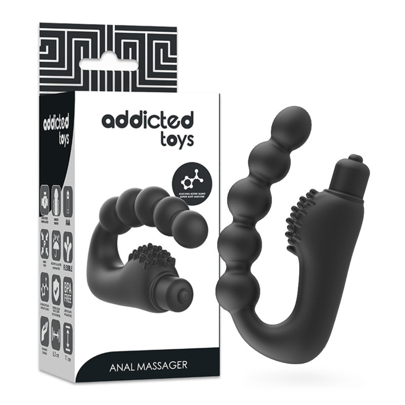 Masseur anal prostatique vibrant – Addicted Toys
