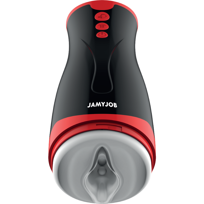 Masturbateur Jango compression+vibration Jamyjob – silicone rechargeable