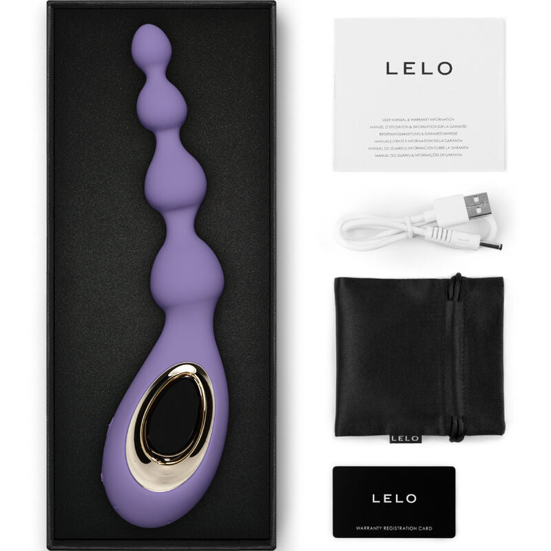 Masseur anal à perles progressives Soraya Beads violet – LELO