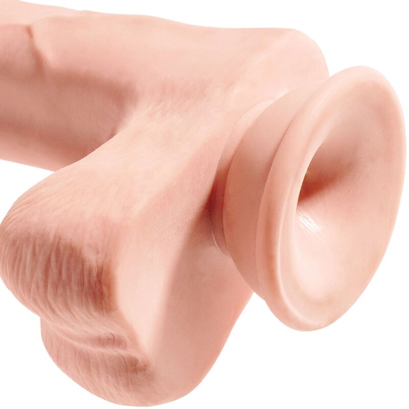 Gode réaliste triple densité 3D 24,8 cm léger – King Cock