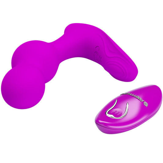 Massageur vibrant anal Terrance télécommandé noir – Pretty Love
