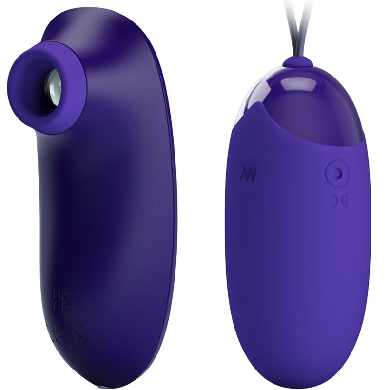Œuf vibrant tapotant violet 12 vitesses 4 modes rechargeable – Pretty Love