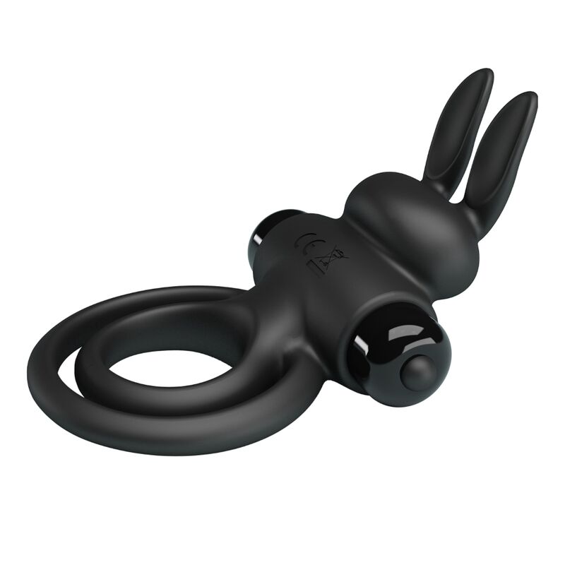 Cockring rabbit Vibrator III noir clitoris – Pretty Love