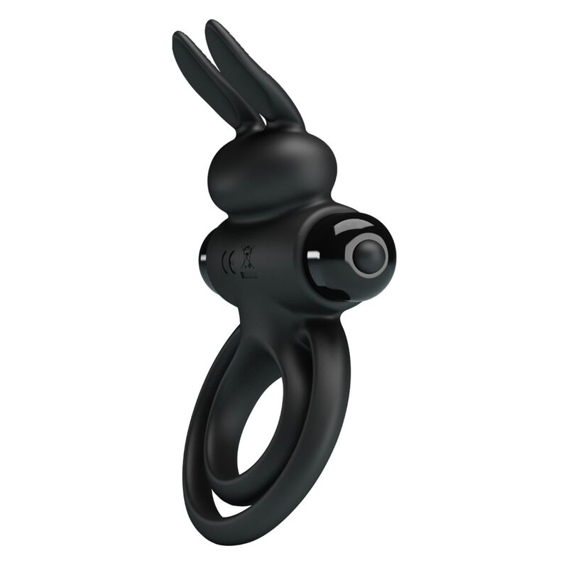 Cockring rabbit Vibrator III noir clitoris – Pretty Love