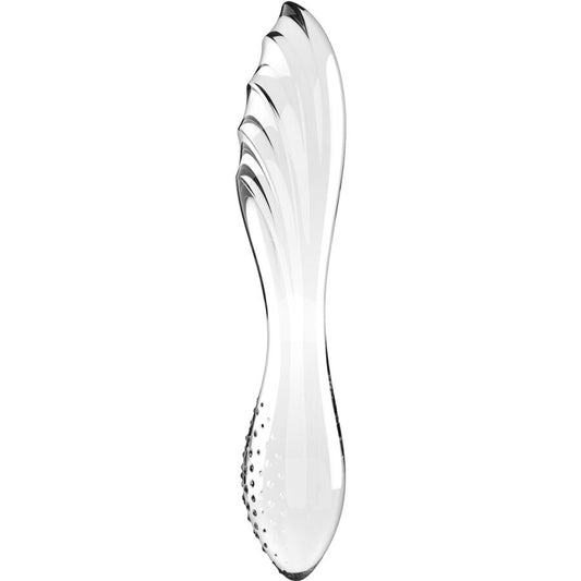 Gode cristal double texture Dazzling Crystal transparent – Satisfyer