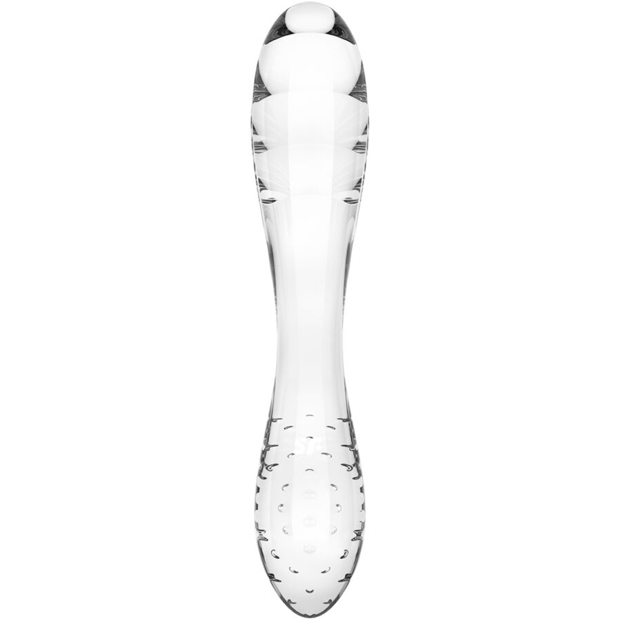Gode cristal double texture Dazzling Crystal transparent – Satisfyer