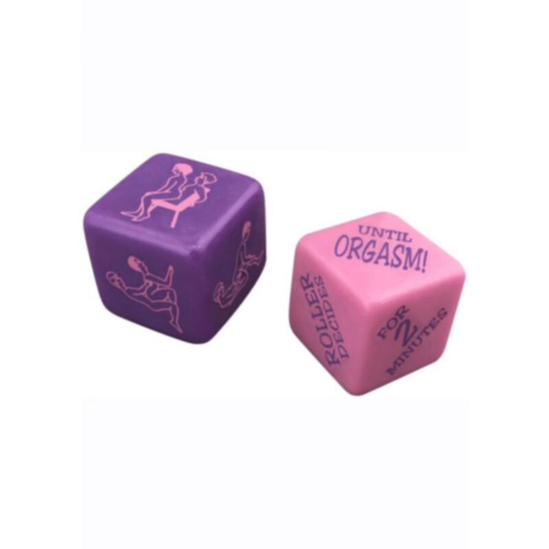Jeu dés sexuels violet/rose – Kheper Games