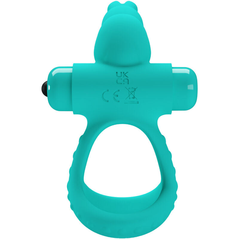 Figgy anneau vibrateur lapin vert 10 fonctions silicone – Pretty Love