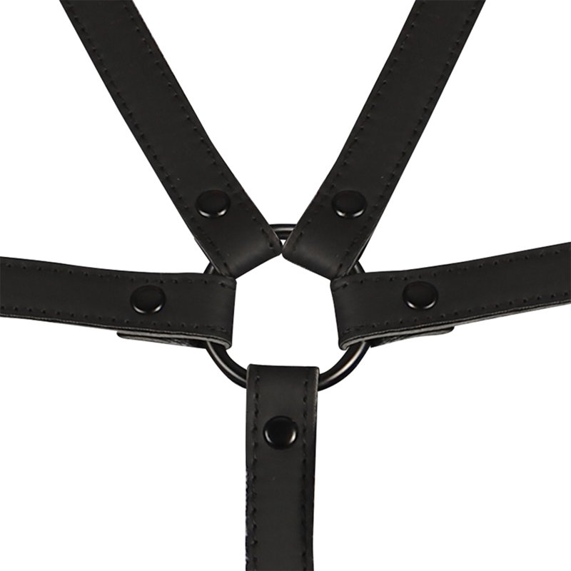 Harnais réglable torse/bras cuir vegan – Fetish Submissive