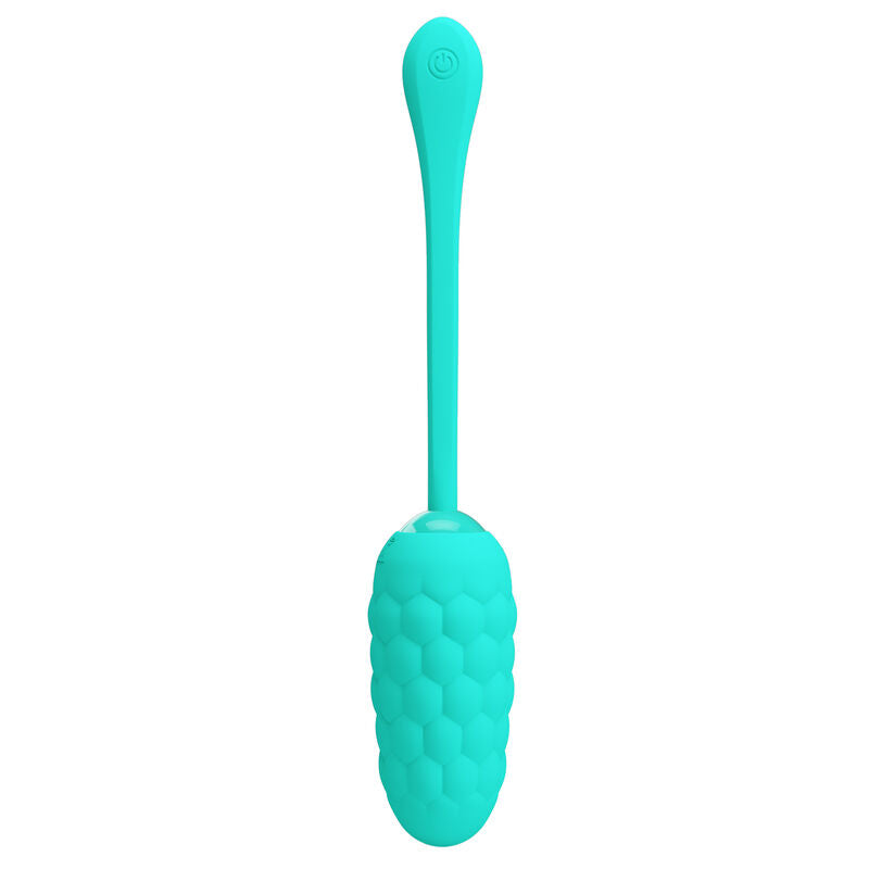 Œuf vibrant texture marine Aqua Green rechargeable – Pretty Love