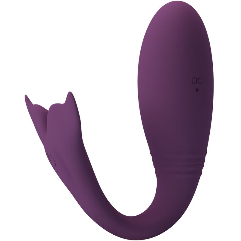Vibromasseur couple Jayleen app violet 12 modes – Pretty Love
