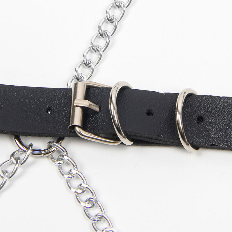Harnais intégral chaîne détail étoile noir taille unique – Subblime