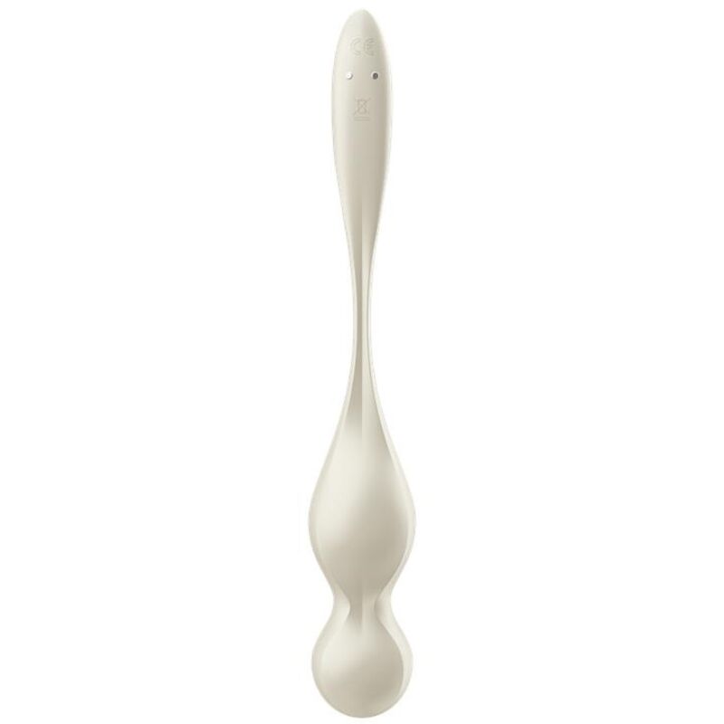 Balles Kegel Love Birds vibrant blanc app-connectée – Satisfyer