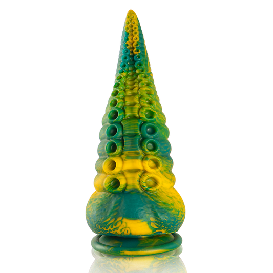 Gode tentacule Cetus vert grande taille 20,5 cm – Epic Cybersilicock