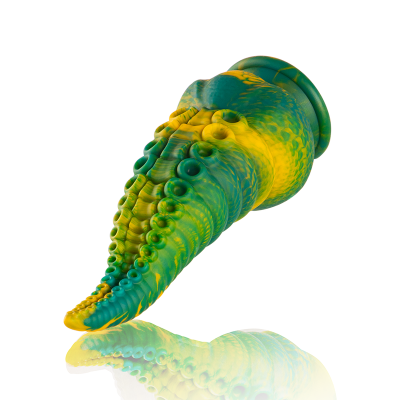 Gode tentacule Cetus vert grande taille 20,5 cm – Epic Cybersilicock