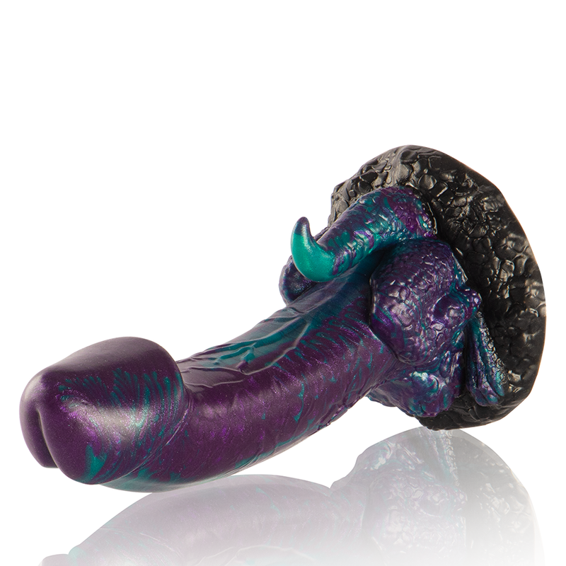 Gode Basilic double plaisir écailles petite taille 18 cm – Epic Cybersilicock