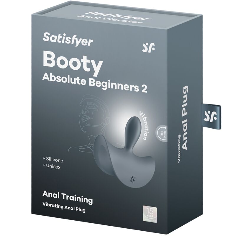 Stimulateur anal débutant Absolute Beginners 2 noir unisexe – Satisfyer