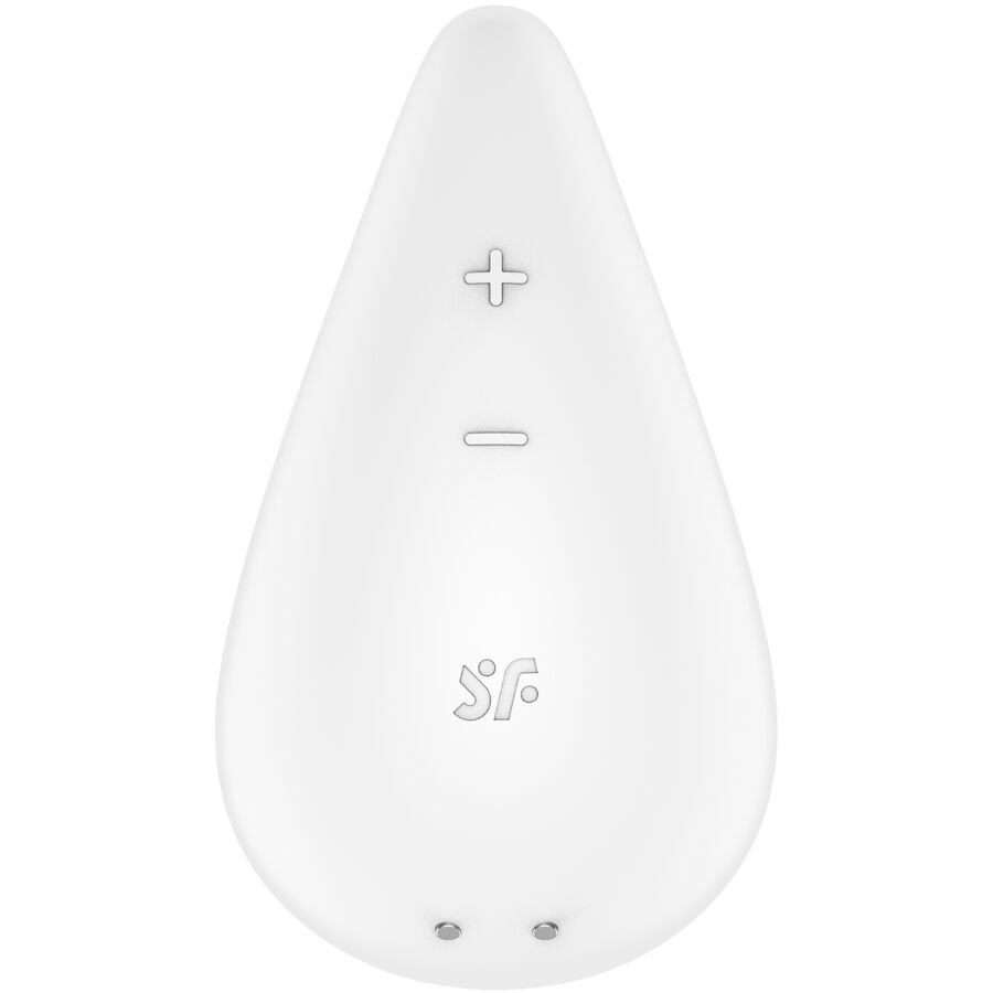 Vibromasseur lay-on Dew Drop blanc – Satisfyer