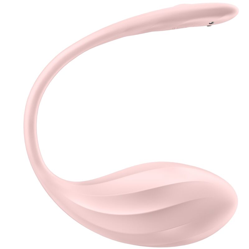 Vibromasseur point G portable Ribbed Petal rose app – Satisfyer