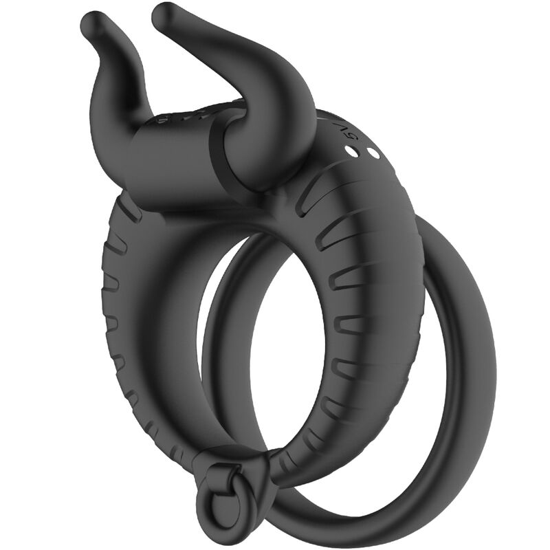 Anneau vibrant Bull's Pasión 10 vitesses rechargeable noir – Armony