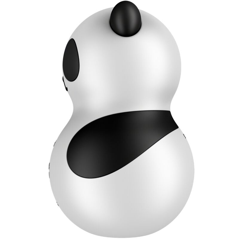 Satisfyer Pocket Panda stimulateur air+vibration compact noir/blanc
