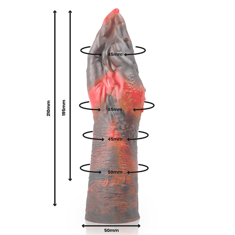 Gode démon Lilith M cybersilicone 21 cm – Epic