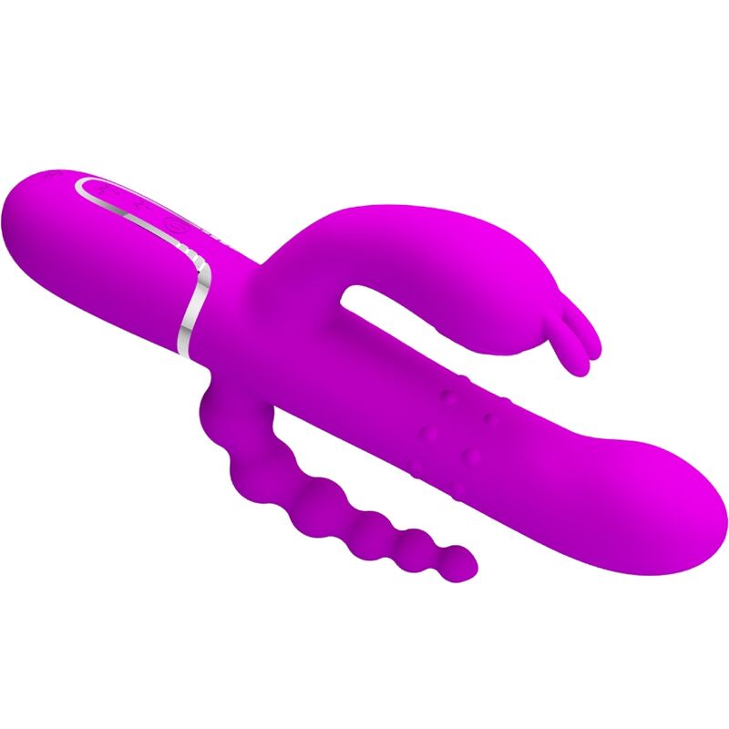 Vibrateur triple Cammy 4-en-1 rose – Pretty Love