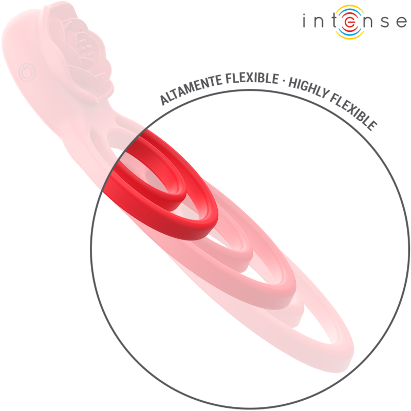 Stimulateur clitoridien rose Gail 10 vibrations télécommande rouge – Intense
