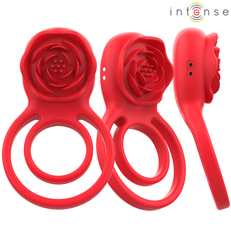Stimulateur clitoridien rose Gail 10 vibrations télécommande rouge – Intense
