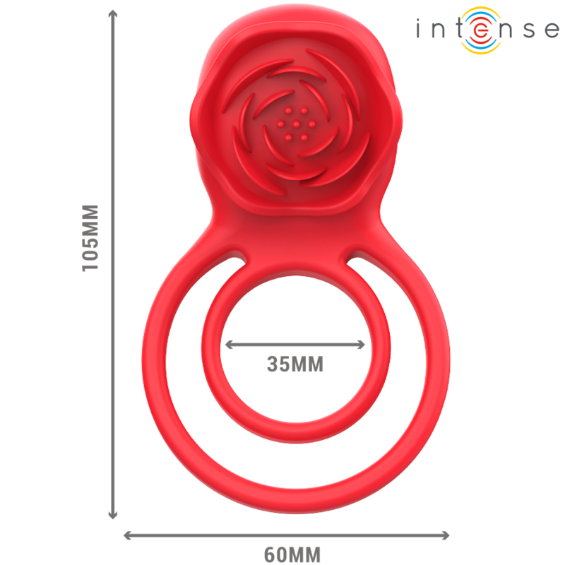 Stimulateur clitoridien rose Gail 10 vibrations télécommande rouge – Intense