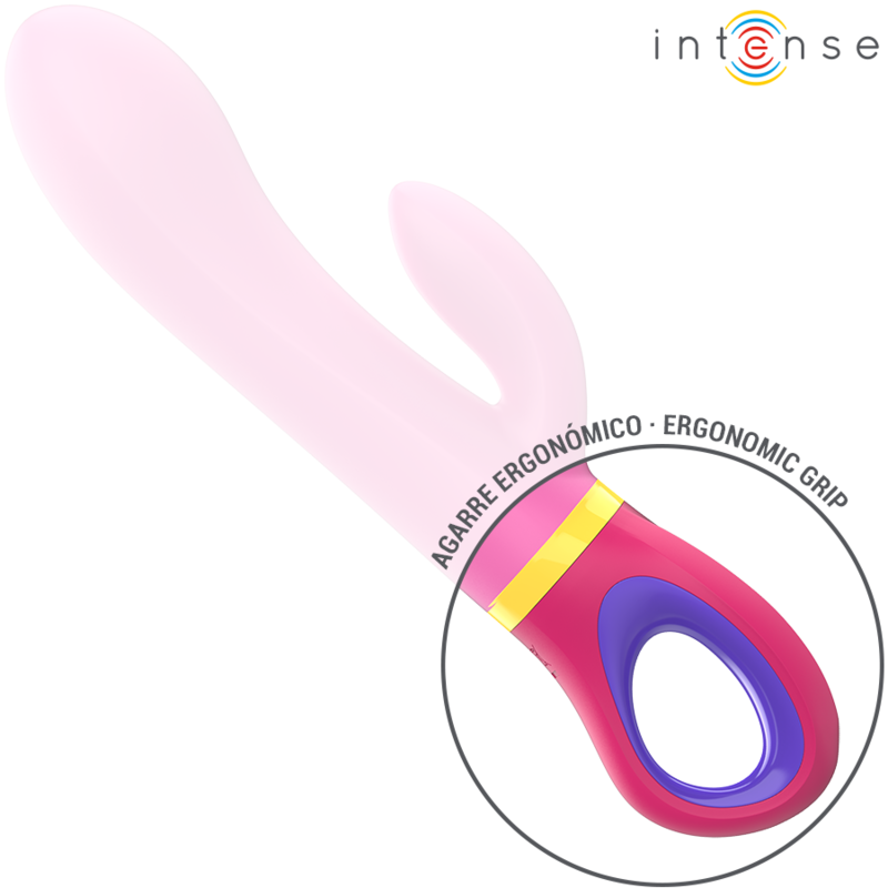 Vibromasseur rabbit Daphne rose double stimulation – Intense