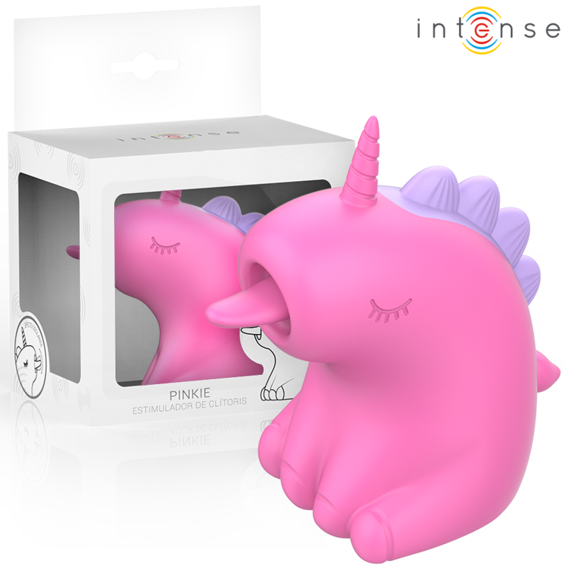 Stimulateur clitoridien licorne Pinkie fuchsia – Intense