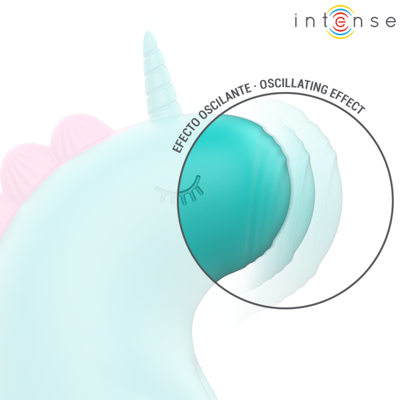 Stimulateur clitoridien licorne Trixie vert – Intense
