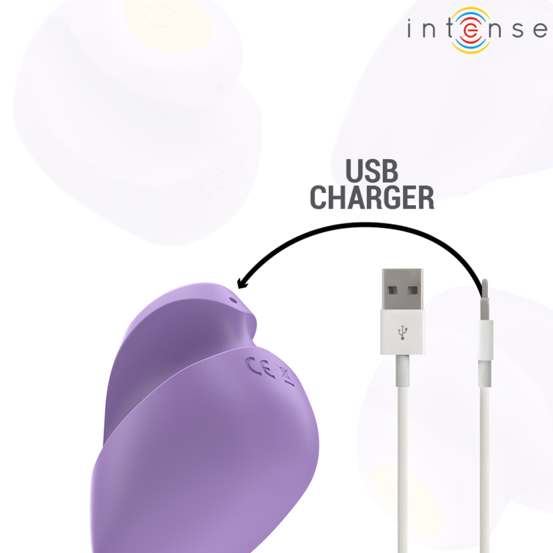 Stimulateur violet Ursula 10 vibrations compact étanche – Intense