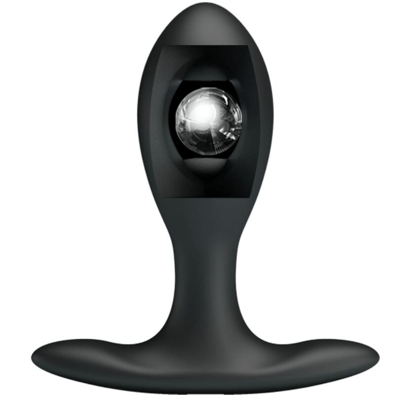Plug anal gonflable noir sécurisé – Pretty Love