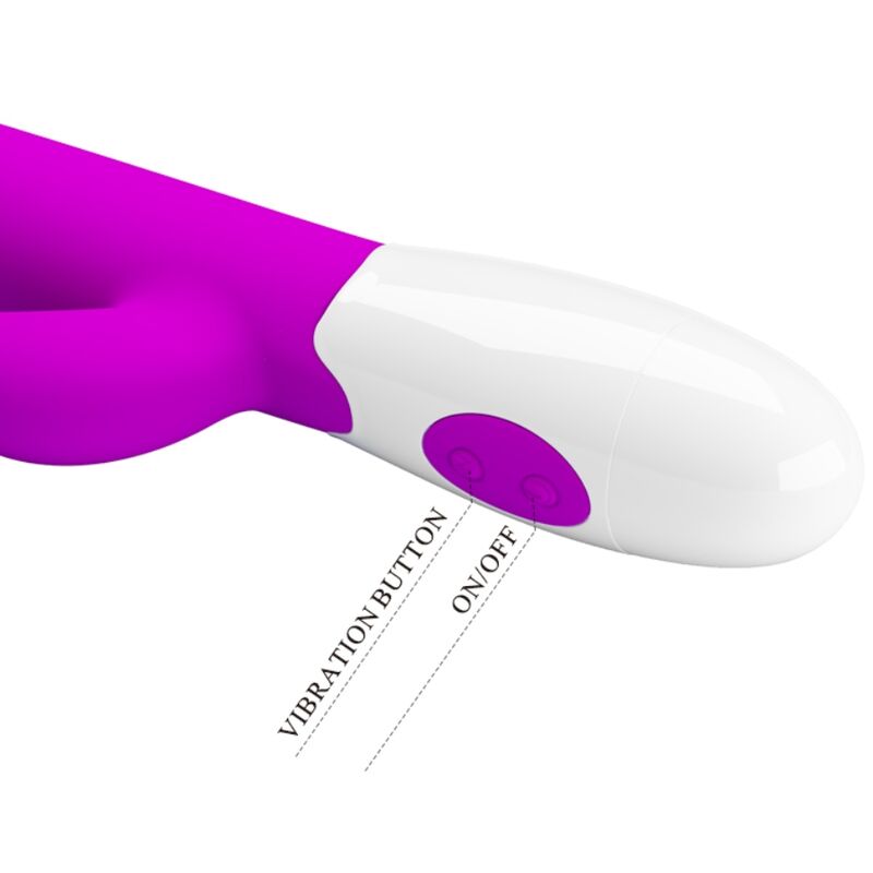 Vibromasseur rabbit Centaure violet 30 modes – Pretty Love