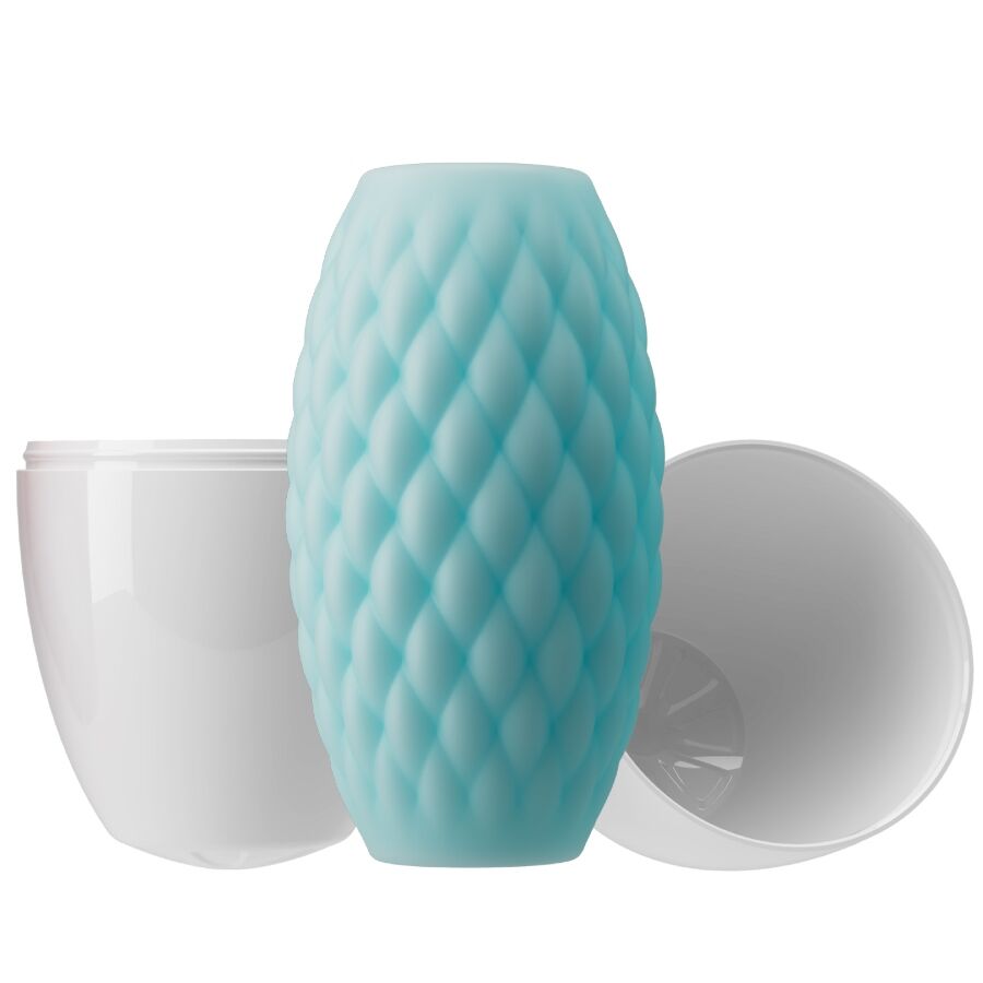 Masturbateur double entrée Athena Eros bleu ciel – Pretty Love