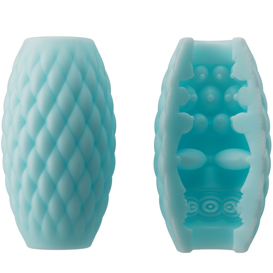 Masturbateur double entrée Athena Eros bleu ciel – Pretty Love