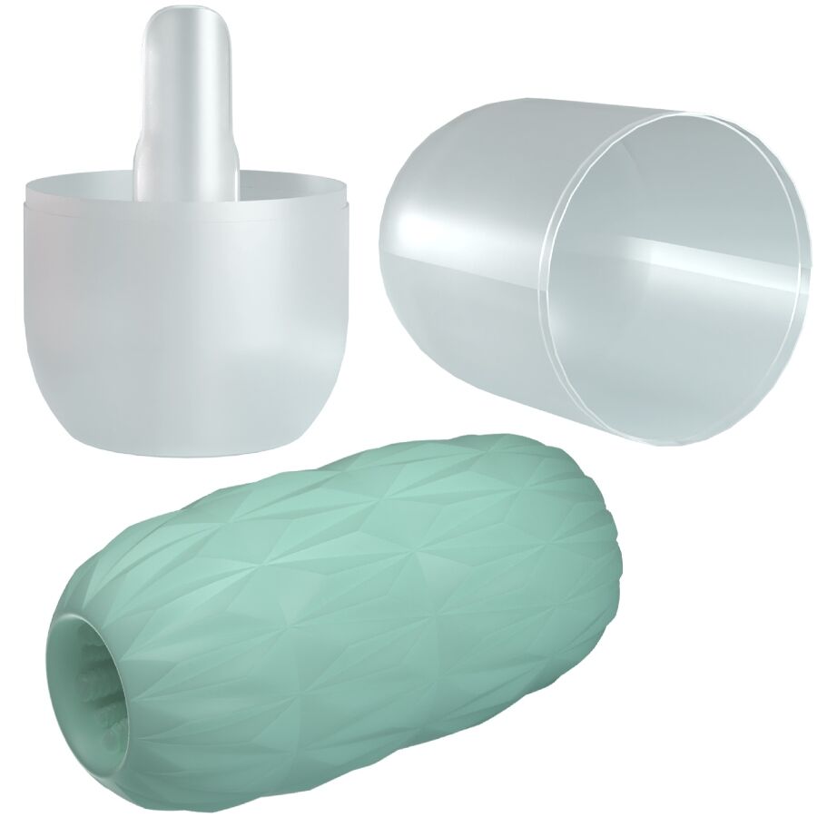Œuf masturbateur extensible Athena Alice turquoise – Pretty Love