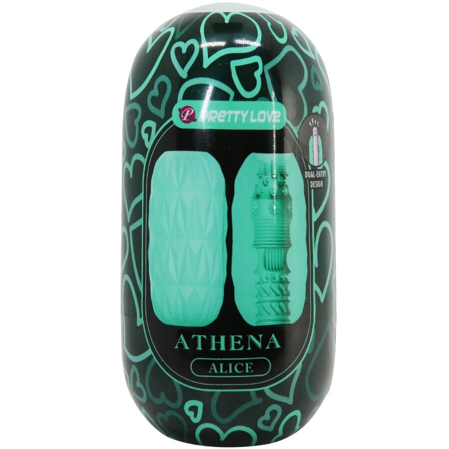 Œuf masturbateur extensible Athena Alice turquoise – Pretty Love