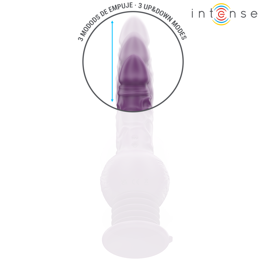 Vibromasseur Tatum double stimulation mouvement up & down – Intense