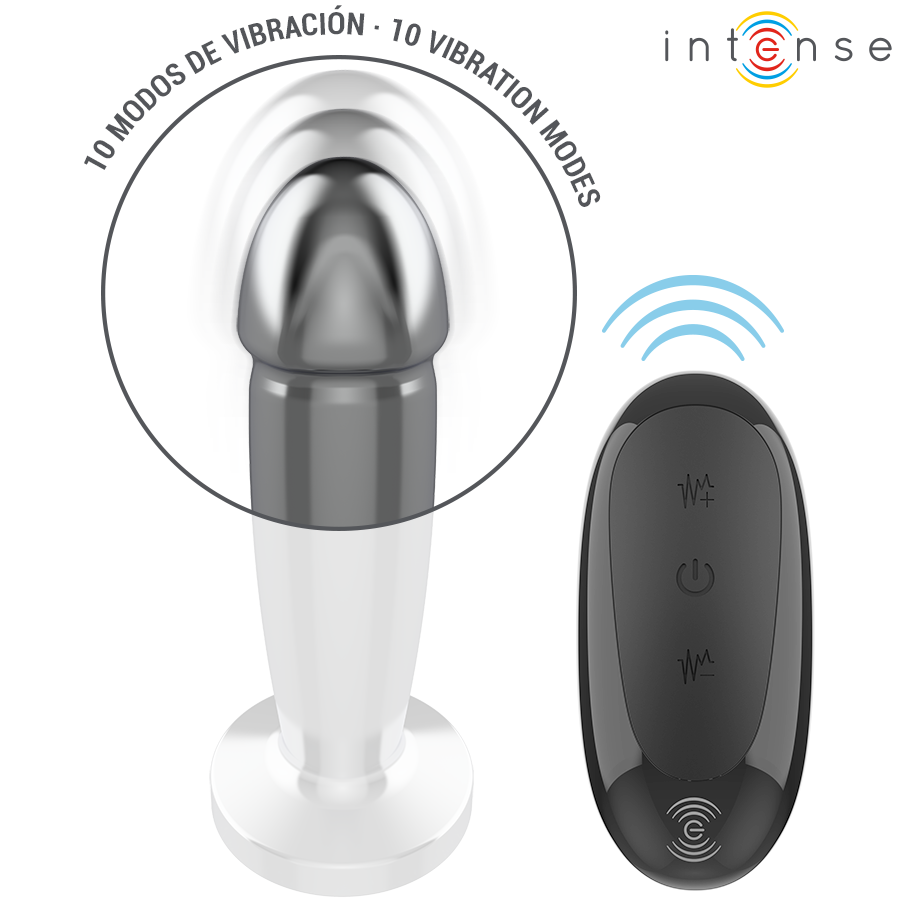 Plug anal vibrant métal Intense S – Intense