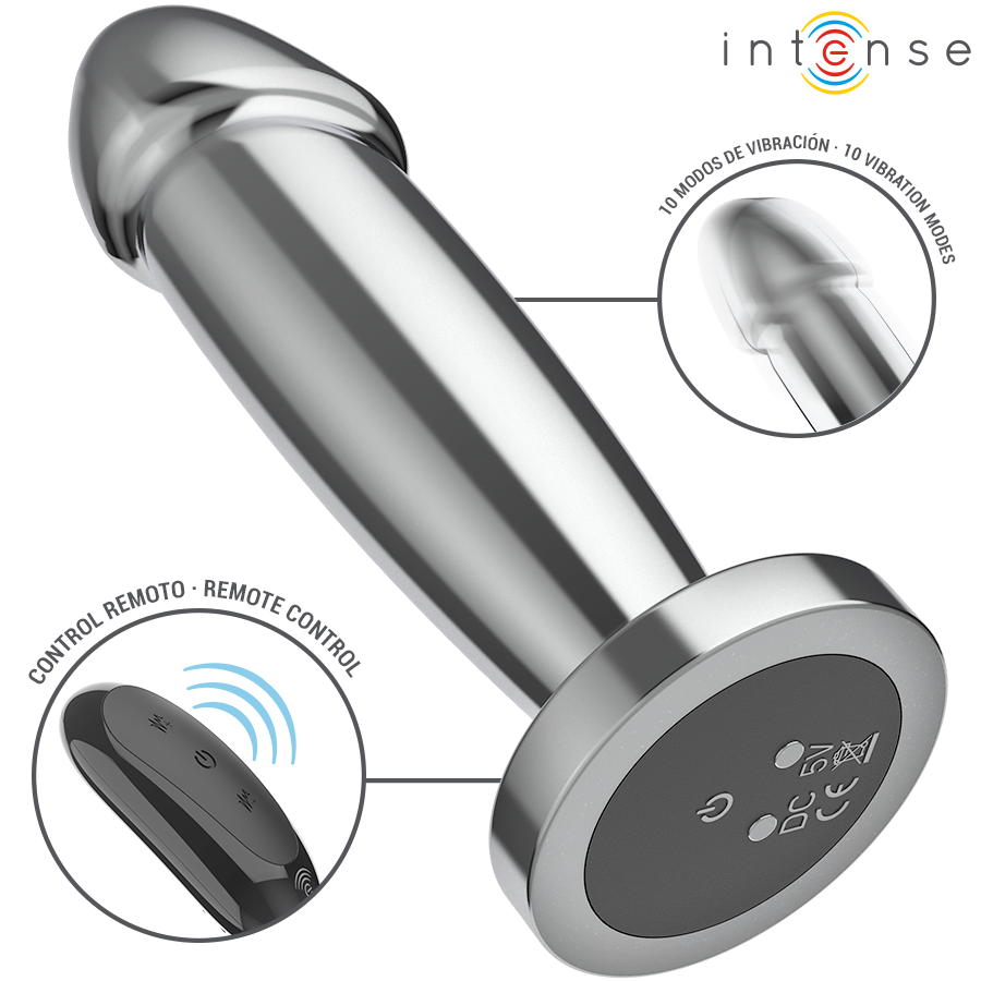 Plug anal vibrant métal Intense S – Intense